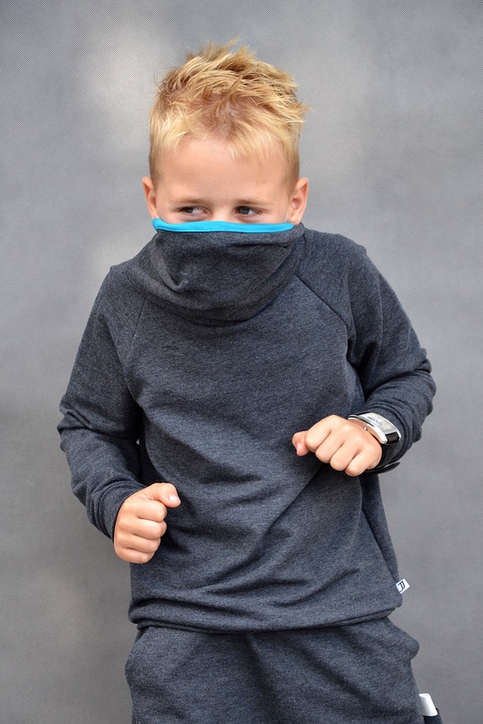   Bluzka Z Kominem  JJFashion