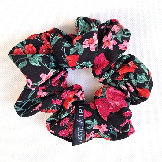 gumki do włosów Gumka scrunchie " polne kwiaty "