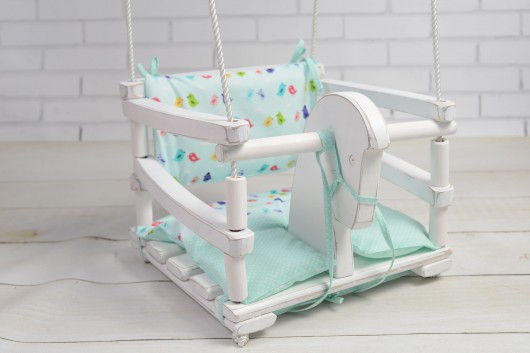 Drewniana Huśtawka Bujak Konik LalaShop