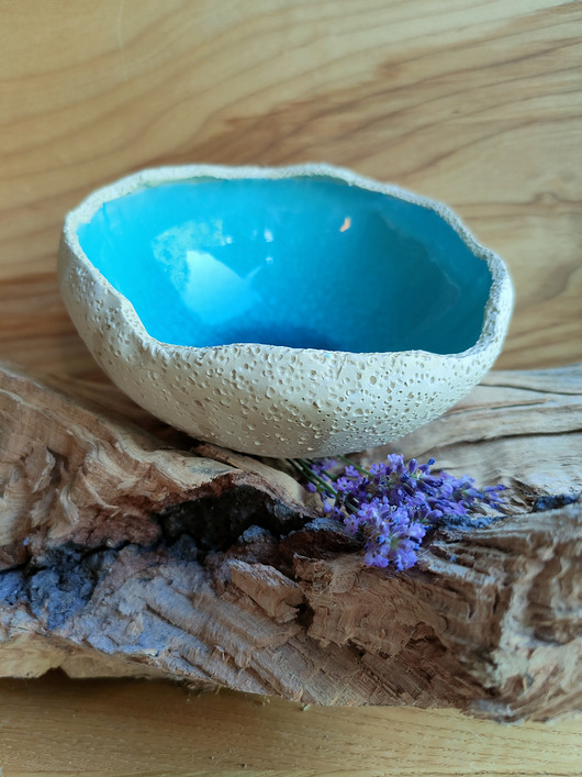 miski i misy Misa ceramiczna duże oko błękitu