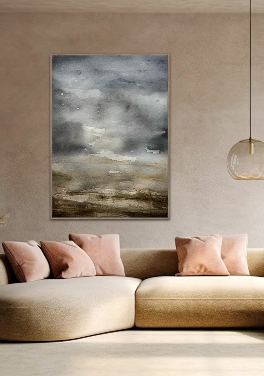 obrazy "Jesienne niebo " - reprodukcja obrazu