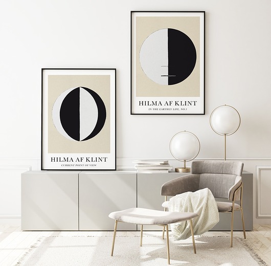 plakaty Hilma af Klint - zestaw plakatów