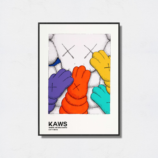 plakaty Kaws "Art Poster"