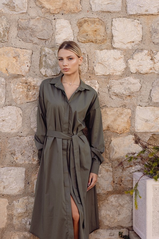 sukienki midi damskie Sukienka B736