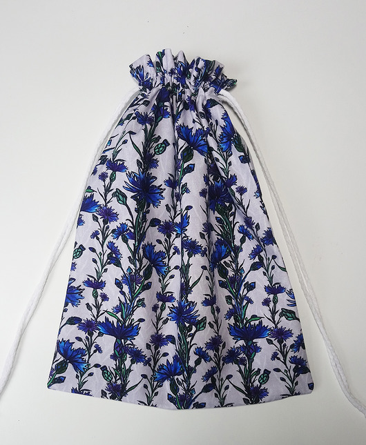 woreczki wielorazowe Eko WORECZEK na zakupy/ prezenty, autorski wzór CHABRY (100% bawełna)