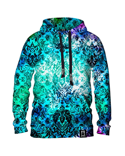 bluza z kapturem damska Damska Bluza z kapturem DR.CROW Coccobarocco