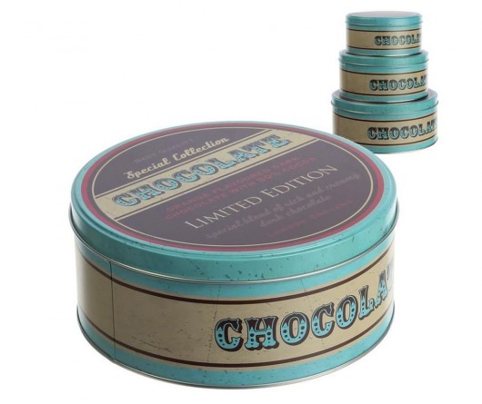 Puszka 3 szt. Chcocolate MIA home