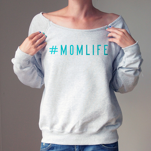 Momlife Bluza dla karmiących matek ONE MUG A DAY