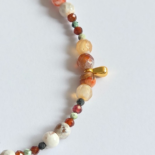 bransoletki z kamieni naturalnych Ogień Pasji i Stabilna Droga