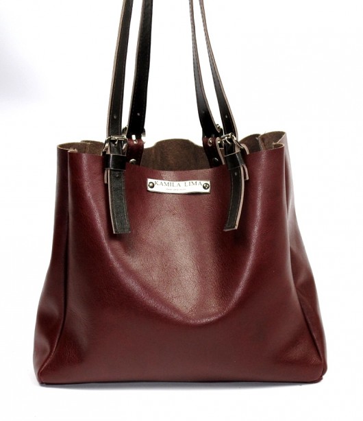 Miss ELLE - real leather bag KAMILA LIMA bags and more