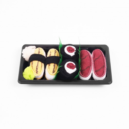 Sushi Socks Box Tamago, Maki Tuńczyk, Tuńczyk Skarpetkowelove