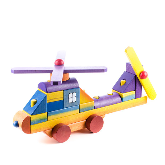 Helikopter z klocków duży Tarnawa
