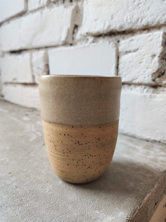 Ceramiczny kubek 200 ml Honey POTPOTSTUDIO