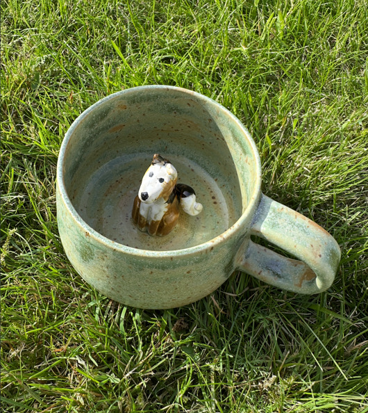 kubki Kubek na kawę lub herbatę z pieskiem