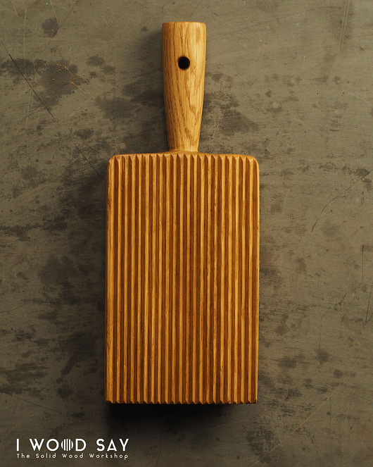 kuchnia - różne Dębowa deseczka do gnocchi