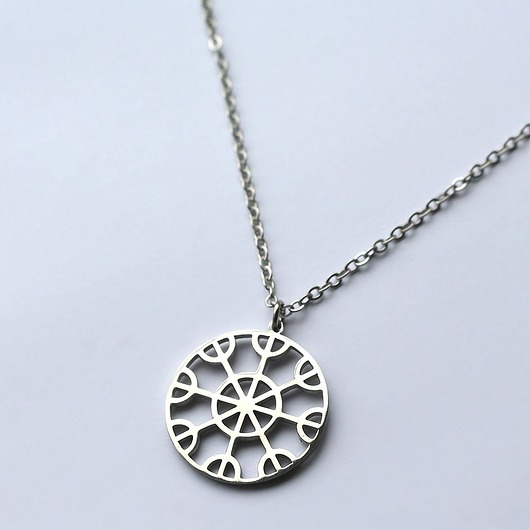 wisiory Amulet ochronny Tarcza Algizowa Aegishjalmur