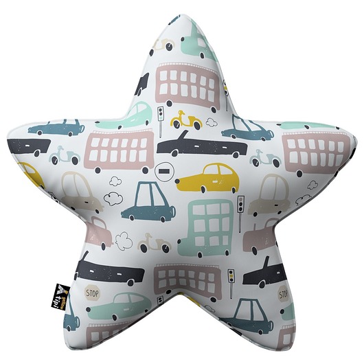 Poduszka Lucky Star Yellow Tipi
