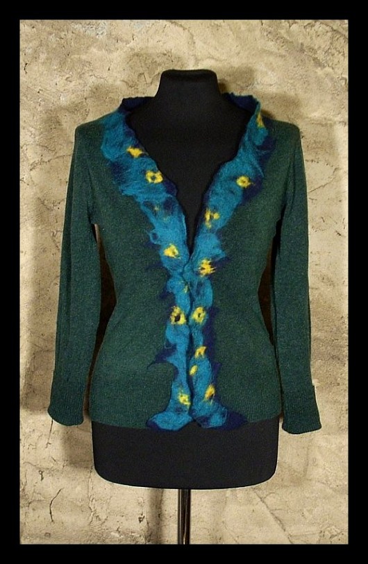 Jedwabnofilcowy Sweter: Dla K. 12030351 filcant