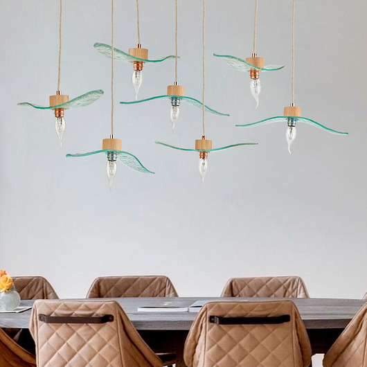 Lampa Lecące Pracownia szkła