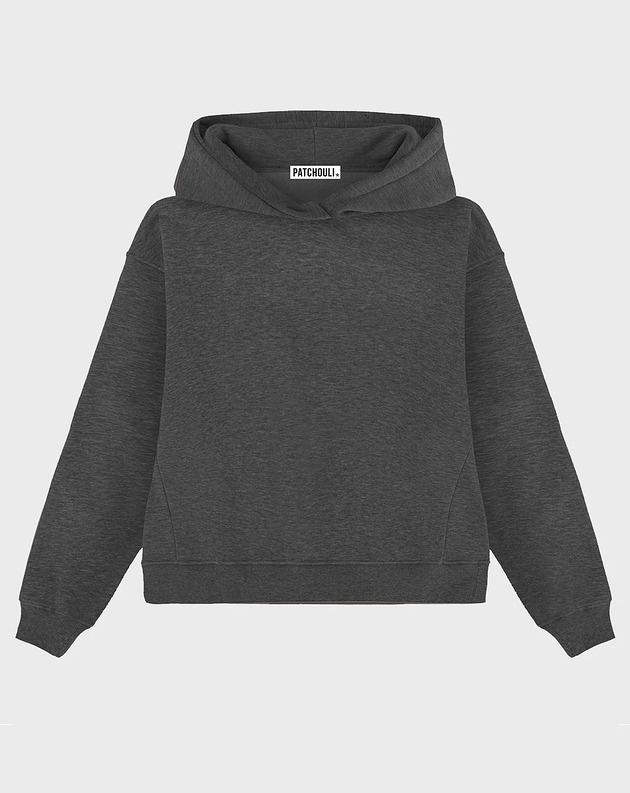 bluza z kapturem damska Bluza Soho graphite z kapturem