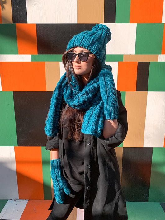 czapki damskie Czapka COZY TONE