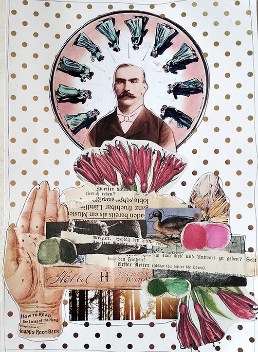 grafiki i ilustracje Oryginalny collage
