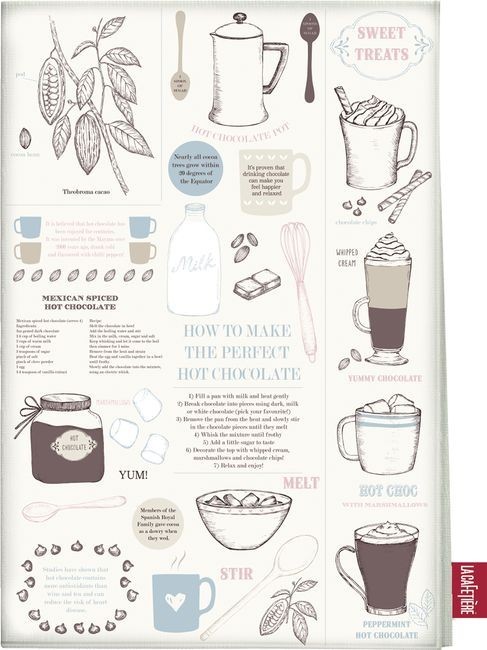 Ręcznik kuchenny Hot Chocolate MIA home