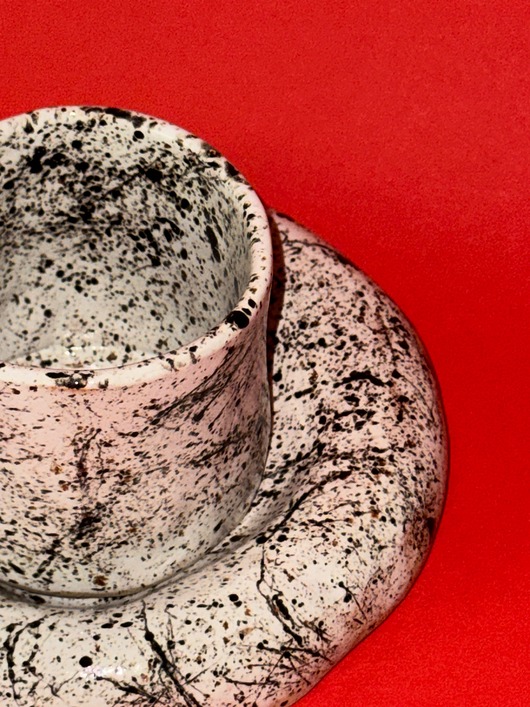 kubki Czarka ceramiczna 150 ml handmade