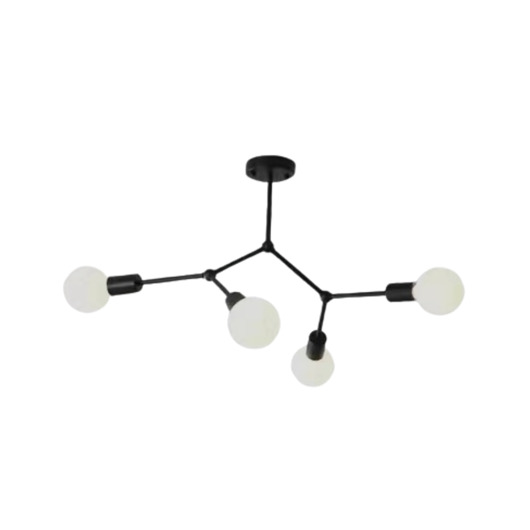 lampy wiszące Lampa wisząca zwis żyrandol lampa na sufit czarna LED E27