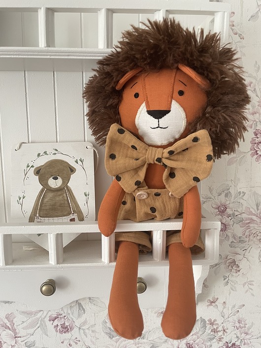 misie i maskotki Maskotka Lew Leoś 45 cm ZAMÓWIENIE