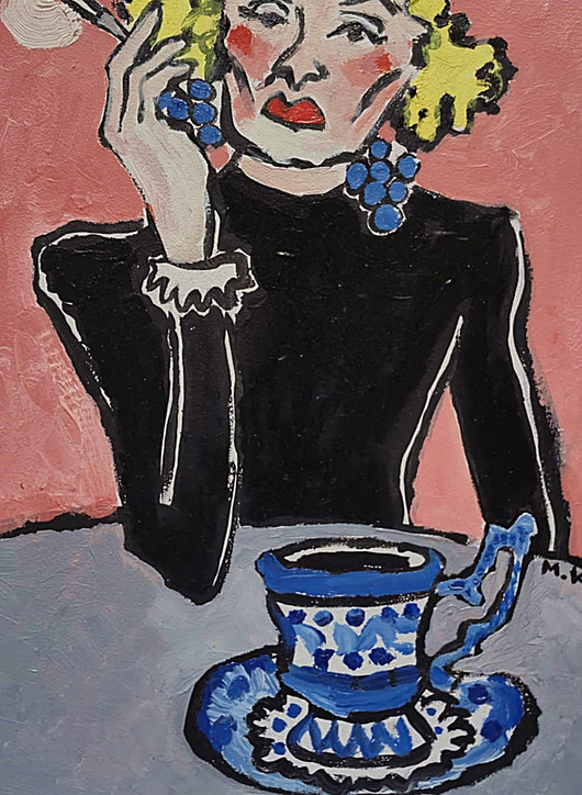 obrazy Obraz  fowizm dama  lili marleen