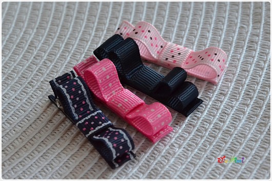 Śliczny komplet spinek do włosów CASUAL Casual Natural Clothes