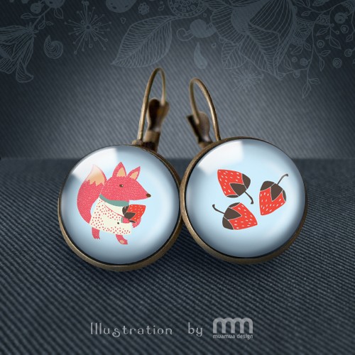 Strawberry Fox muamua design