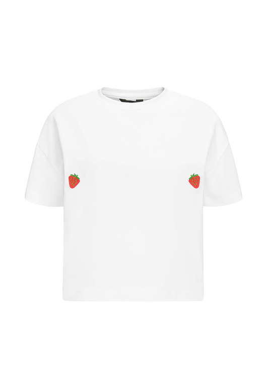 t-shirt damskie T-shirt Crop-Voil