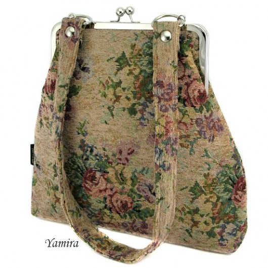 Torebka XL :: retro flower :: yamira