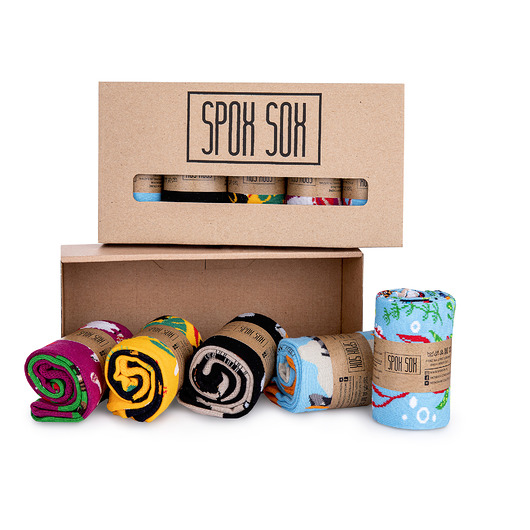 skarpetki damskie Zestaw kolorowych skarpet - Spox Sox SS 2020