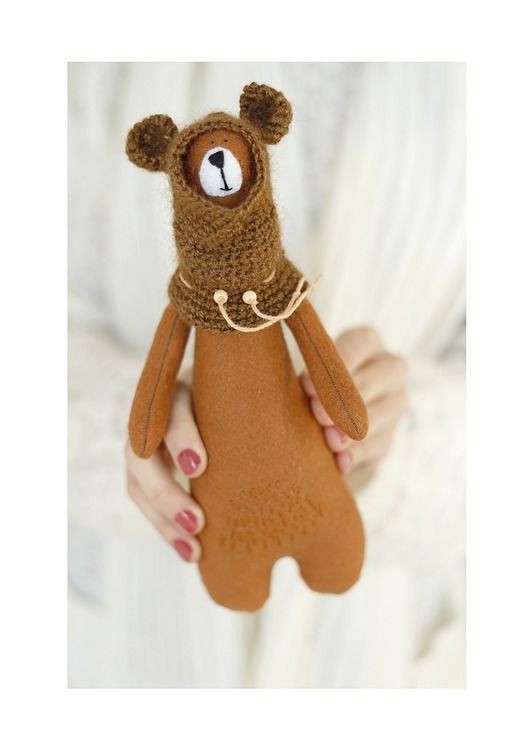 misie i maskotki Miś w balaclavie