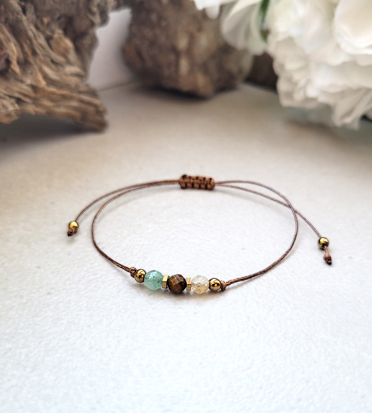 bransoletki na sznurku Minimalistyczna na SZCZĘŚCIE