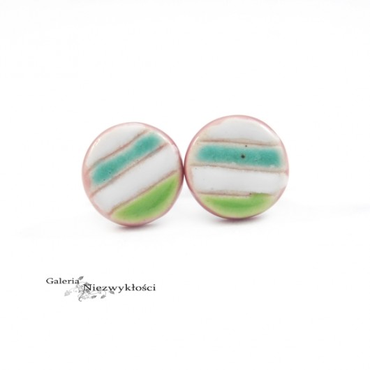 Pasiaczek pastelowy- ceramiczne sztyfty Dorca