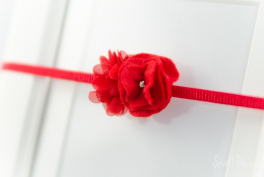 Opaska czerwona smalldesign