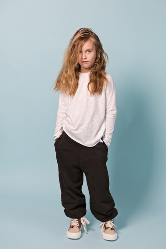 bluzki dla dziewczynki Longsleeve basic white mama i dziecko