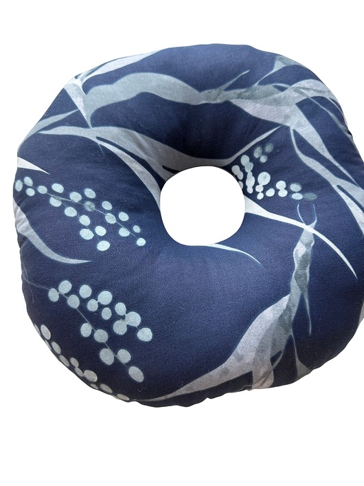 kolczyki - inne Poduszka do Piercingu Ucha Z Otworem Na Gojenie Helix Tragus bawełniana