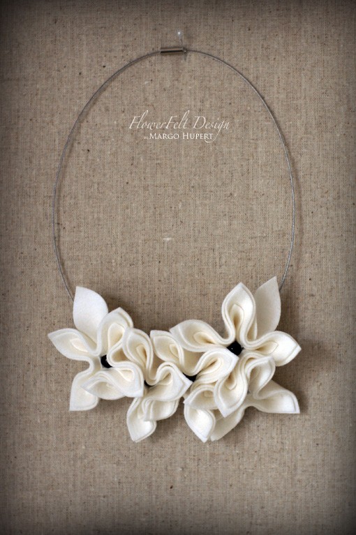 Ecru FlowerFelt Design