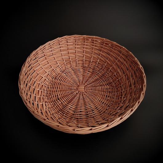 miski i misy Duża wiklinowa misa