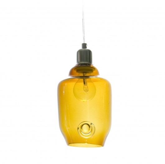lampy wiszące Szklana lampa wisząca