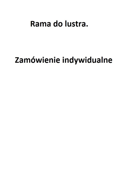 lustra stojące i wiszące Lustro w ramie metalowej