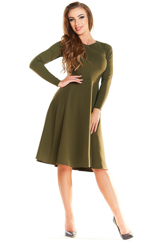 sukienki mini damskie Sukienka N034 khaki