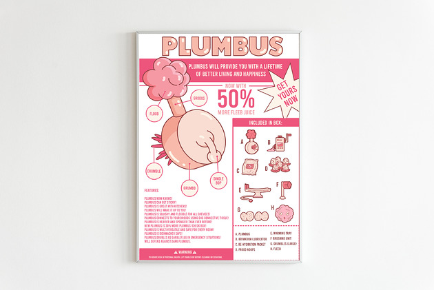 plakaty Plakat Plumbus