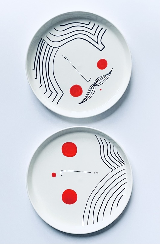 Para idealna arent plates