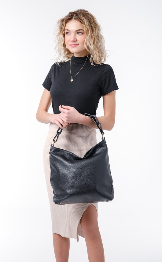 torby na ramię Torebka skórzana Shopper  (7162)